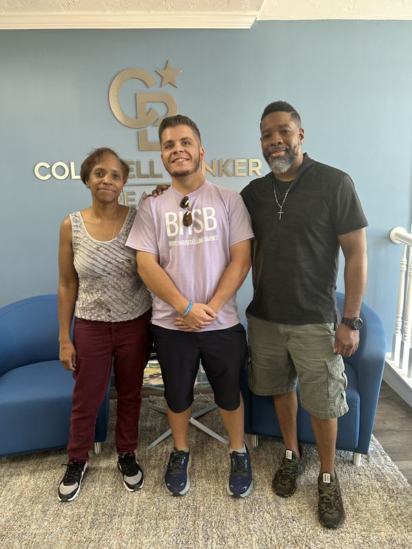 Kevin and Brenda Collins with Bryce Barnes at Coldwell Banker Realty Chambersburg PA